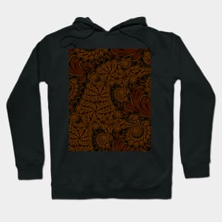 Flowing Abstract Spirals Hoodie